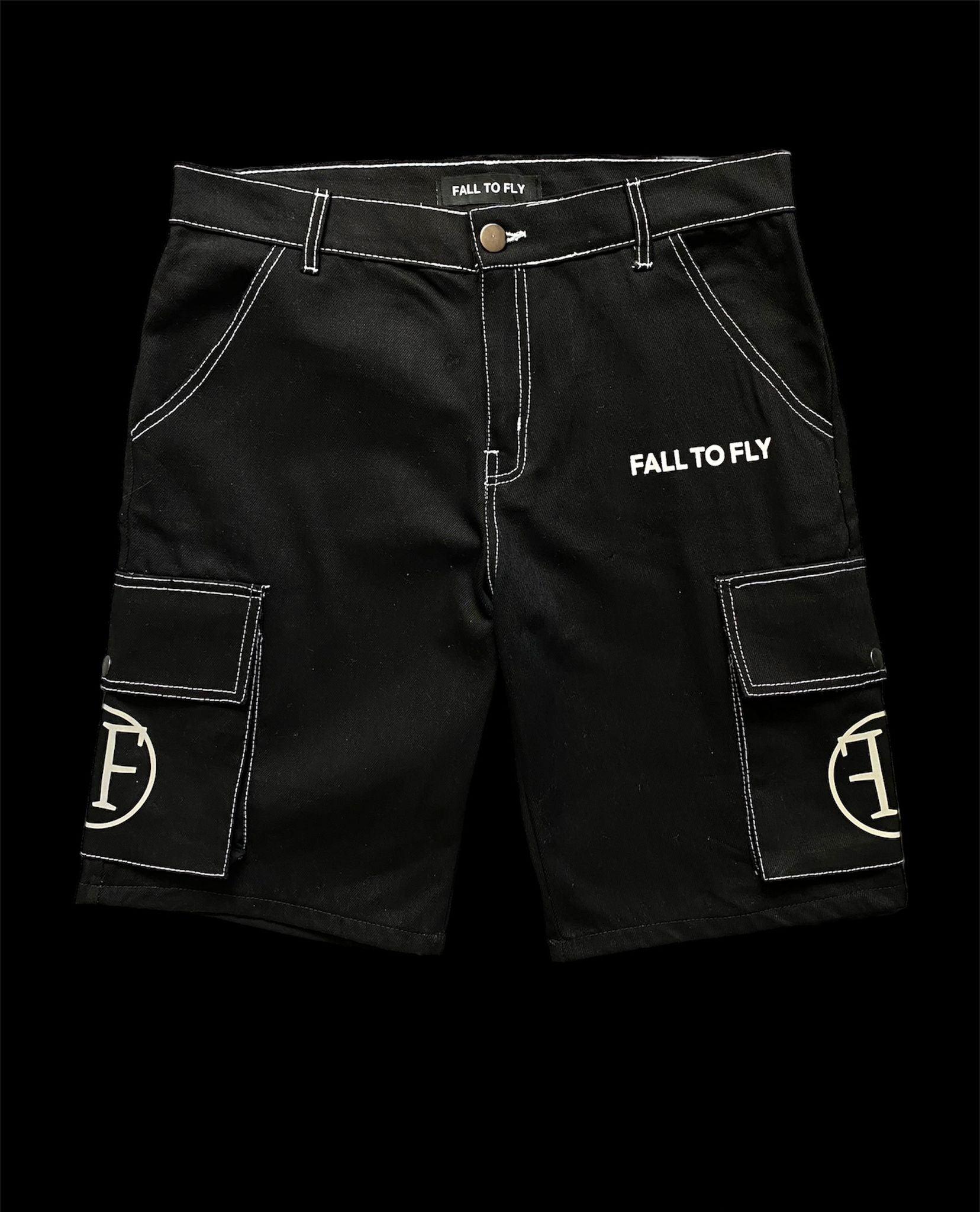 Fall To Fly Men Denim Shorts - Fall To Fly